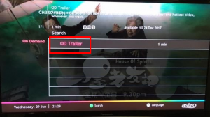 User Interface Guide for OD Trailer Download Step 4