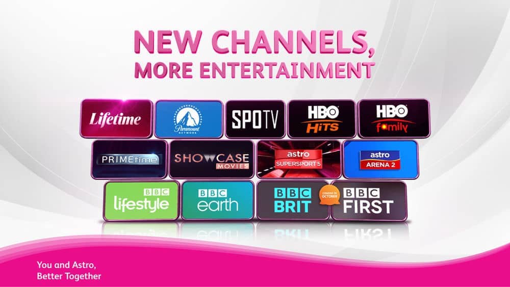 New Channels, More Entertainment